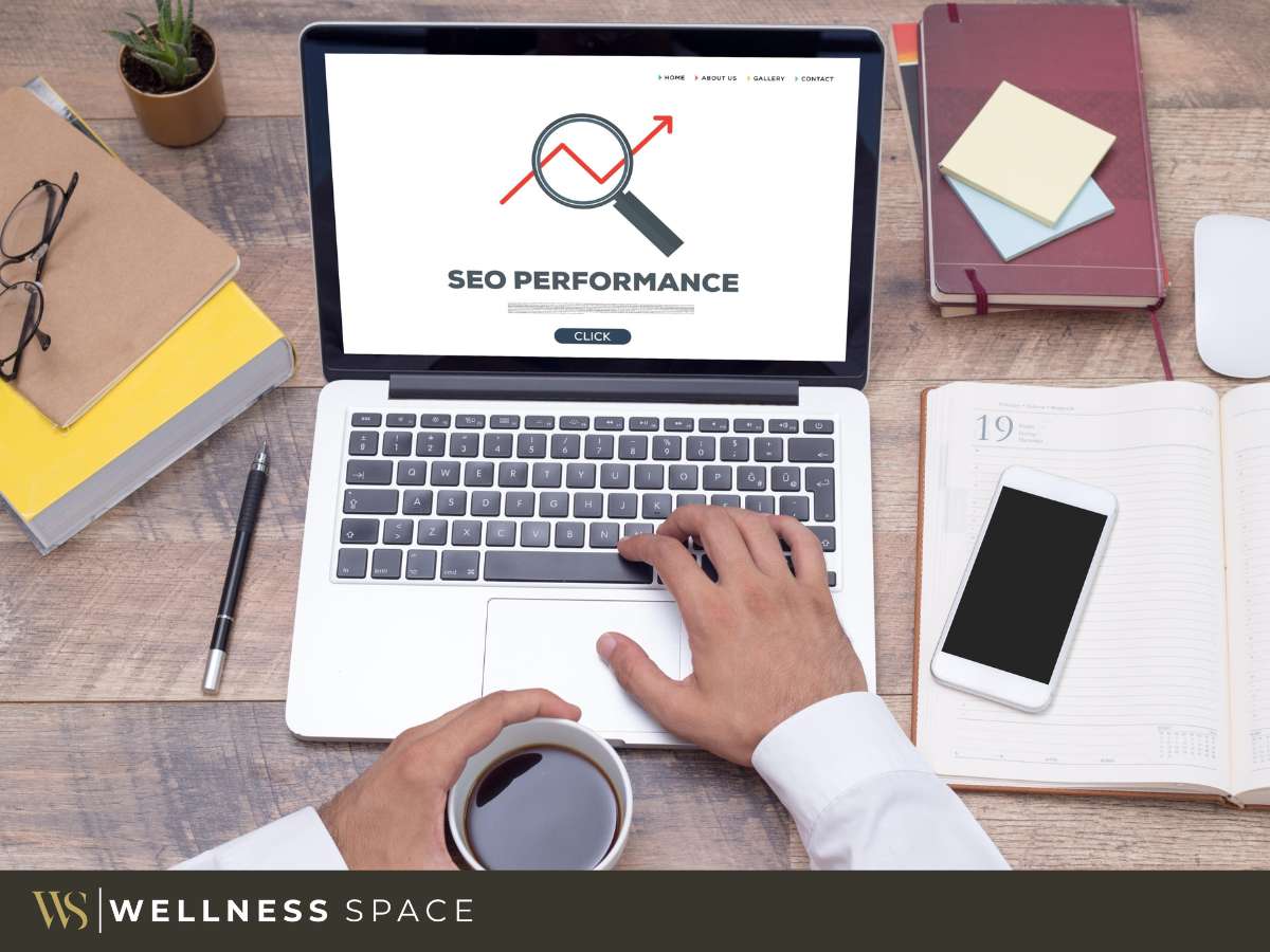 Local SEO helps medical practices improve visibility with SEO performance tools on laptop screen.